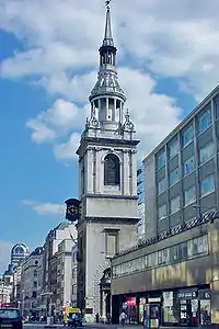 St. Mary-le-Bow (1670-1683), campanario