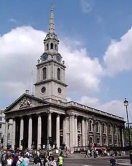 St Martin's in the Fields, Londres