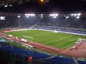 Estadio Olímpico de Roma donde se disputó la final del torneo.