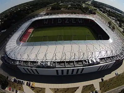 Estadio Widzew ŁódźŁódź