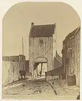 Jan Weissenbruch, The Steigerpoort at Leerdam, 1862