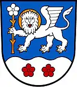 Escudo de Stritez, Distrito Třebíč, (República Checa).