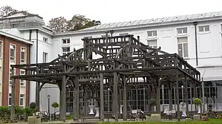 La estructura de madera de Hobé al aire libre (2011)