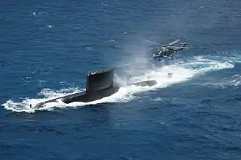 Submarino Tapajó (S33), clase U209-1400, días actuales.