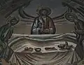 Mosaico de la catedral de Cluj-Napoca.