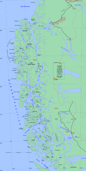 Localización de la isla Campana