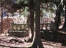 cementerio en Japón de la deidad Takeminakata