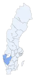 La Región de Västra Götaland