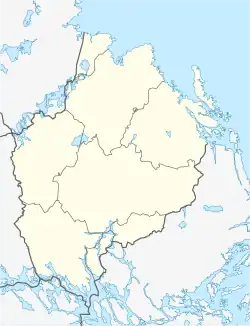 Enköping ubicada en Upsala