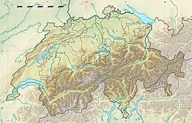 Macizo de la Bernina ubicada en Suiza