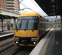 Tren doble piso en Sídney.