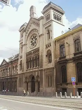 Gran Sinagoga de Bruselas, rue de la Régence, 1878