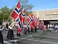 Día de la Constitución noruega, celebrado en Ballard, Seattle.