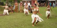 Bailarinas de Isla de Pascua