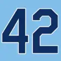 Jackie Robinson (2B). Retirado en toda la MLB el 15 de abril de 1997.