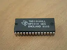 Microcontrolador TMS 1000 de Texas Instruments