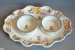 Mancerina para dos tazas