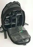 Mochila de fotógrafo