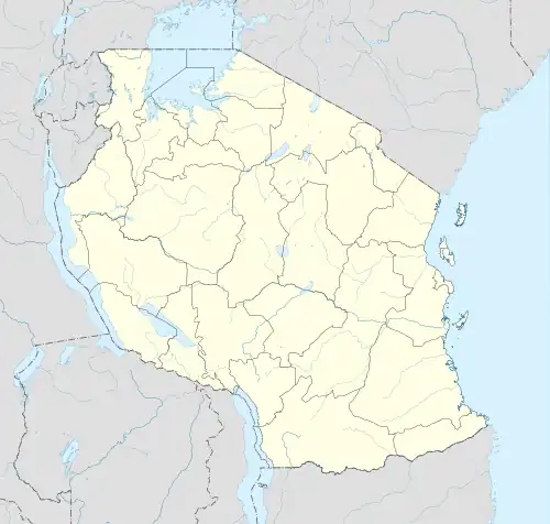 Mwanza ubicada en Tanzania