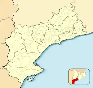 Gratallops ubicada en Provincia de Tarragona