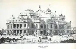 El proyecto original del Teatro Colón