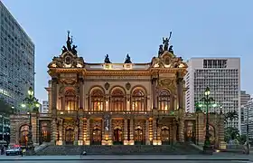 Teatro Municipal de São Paulo (1903-1911), Brasil