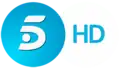 Logotipo de Telecinco durante las emisiones en HD