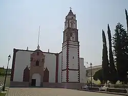 Parroquia de San Juan Bautista de Tezontepec de Aldama.