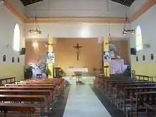 Interior de la Iglesia San Nicolas De Baris-sarare