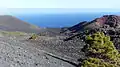 Lengua de lava solidificada.