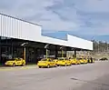 Parada de taxis en la terminal de omnibús de San Salvador de Jujuy