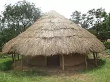 Vivienda tradicional, pueblo teso