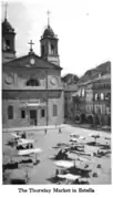 Mercado en Estella (Navarra)