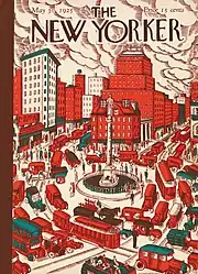 Portada de Karasz para The New Yorker, 30 de mayo de 1925