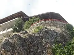 Hotel  "Evropa" en Oteševo, ahora abandonado.