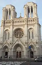 Basílica de Notre-Dame de Niza (1864-1868), de Charles Lenormand