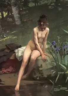 Pintura realista de Paul Peel (1892)