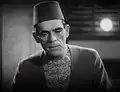 Boris Karloff como Imhotep en La momia.