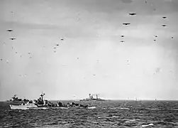 El desembarco de Normandía (junio de 1944) fue la operación naval de mayores dimensiones de la historia, en un entorno marítimo de dimensiones relativamente reducidas (el canal de la Mancha).