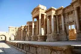 Teatro romano en Palmira.