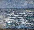 El mar en Katwijk, de Jan Toorop, 1887 (luminismo holandés).