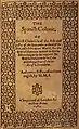 La primera traducción al inglés de Las Casas, The Spanish Colonie, Londres: William Brome, 1583.