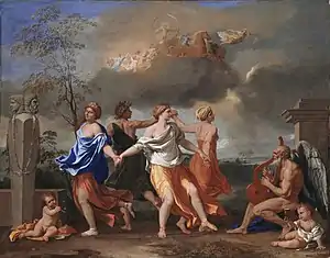 Nicolas Poussin - La danza de la vida humana