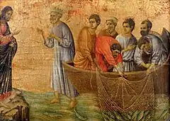 Duccio, siglo XIV (segundo milagro).