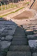 Escalera de la cávea.