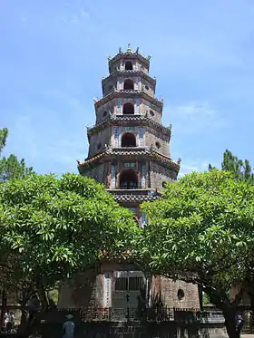 Pagoda de la Dama Celestial en la Provincia de Thừa Thiên Huế.