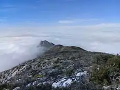 Vista hacia el noroeste de la cresta del Cerro Tía Chena