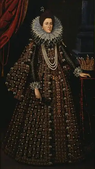 Retrato de María Magdalena de Austria.