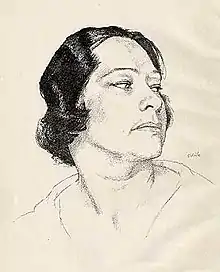 Tilla Durieux, 1922.