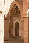 Un arco polilobulado en la Mezquita de Tinmel en Marruecos (mediados del siglo XII)